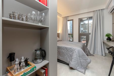 Studio à venda com 25m², 1 quarto e sem vagaCozinha
