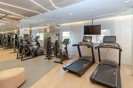 Studio à venda com 25m², 1 quarto e sem vagaAcademia