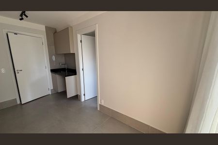 Sala/Cozinha de kitnet/studio para alugar com 1 quarto, 27m² em Campo Belo, São Paulo