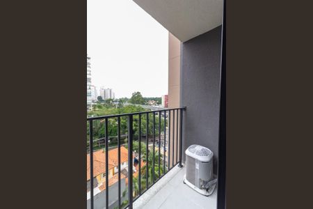 Varanda de apartamento à venda com 1 quarto, 27m² em Campo Belo, São Paulo
