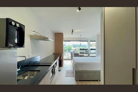Studio para alugar com 27m², 1 quarto e sem vaga Studio para alugar com 27m², 1 quarto e sem vagaCozinha