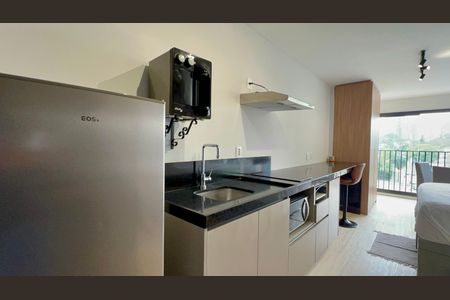 Studio para alugar com 27m², 1 quarto e sem vaga Studio para alugar com 27m², 1 quarto e sem vagaCozinha