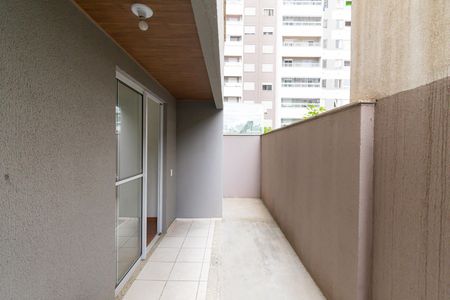 Varanda da Sala de apartamento para alugar com 1 quarto, 50m² em Vila Metalúrgica, São Paulo