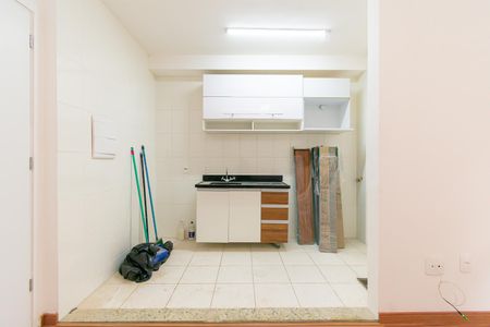 Cozinha de apartamento para alugar com 1 quarto, 50m² em Vila Metalúrgica, São Paulo