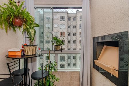 Varanda de apartamento à venda com 2 quartos, 56m² em Morro Santana, Porto Alegre