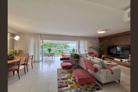 Sala de apartamento à venda com 3 quartos, 227m² em Barra da Tijuca, Rio de Janeiro