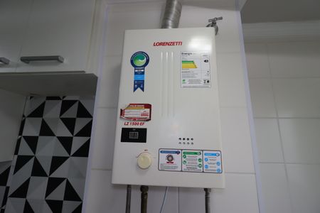 Apartamento à venda com 43m², 2 quartos e 1 vagaAquecedor