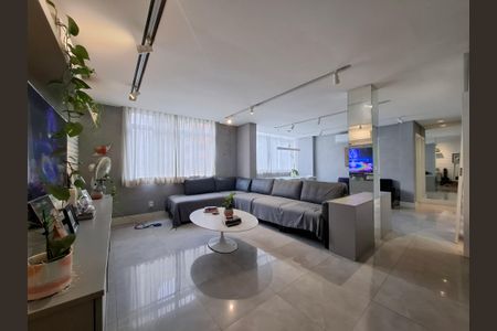 Sala de apartamento à venda com 2 quartos, 93m² em Humaitá, Rio de Janeiro