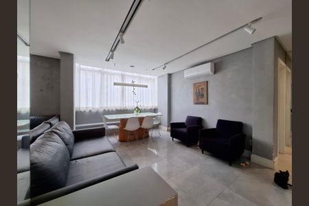 Sala de apartamento à venda com 2 quartos, 93m² em Humaitá, Rio de Janeiro