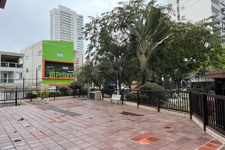 Área comum de apartamento para alugar com 1 quarto, 88m² em Ponta da Praia, Santos