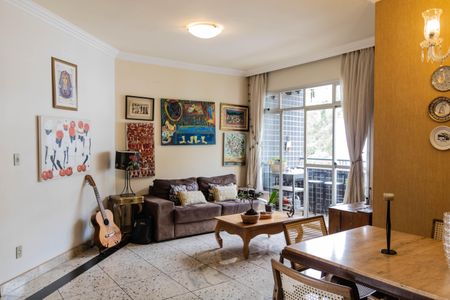 Sala de apartamento à venda com 3 quartos, 99m² em Buritis, Belo Horizonte