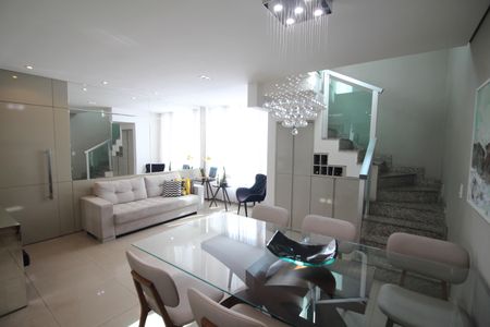 Sala de apartamento à venda com 4 quartos, 162m² em Diamante, Belo Horizonte