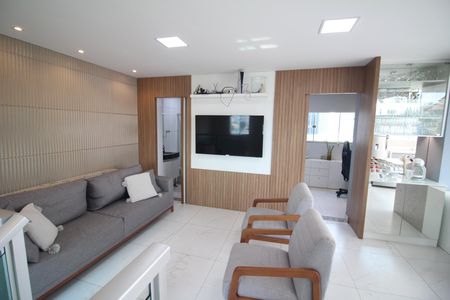 Sala 2 de apartamento à venda com 4 quartos, 162m² em Diamante, Belo Horizonte