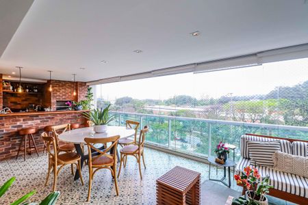 Varanda de apartamento à venda com 4 quartos, 234m² em Rio Pequeno, São Paulo