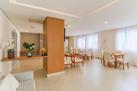 Apartamento à venda com 58m², 2 quartos e 1 vagaÁrea comum - Salão de festas