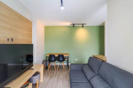 Sala de apartamento à venda com 2 quartos, 58m² em Chácara Santo Antônio (zona Sul), São Paulo