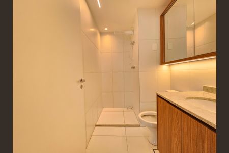 Banheiro de kitnet/studio à venda com 1 quarto, 30m² em Cidade Monções, São Paulo