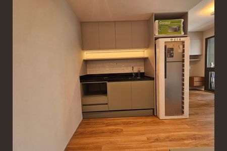 Studio à venda com 30m², 1 quarto e sem vagaCozinha
