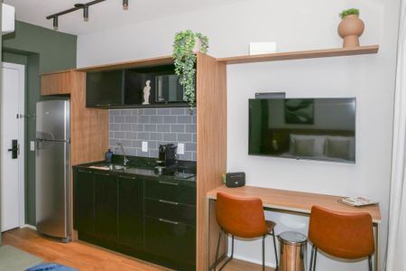 Studio à venda com 28m², 1 quarto e sem vagaStudio