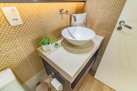 Apartamento à venda com 64m², 2 quartos e 2 vagas Apartamento à venda com 64m², 2 quartos e 2 vagasBanheiro Social