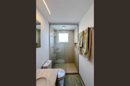 Apartamento à venda com 82m², 2 quartos e 2 vagasBanheiro da Suíte