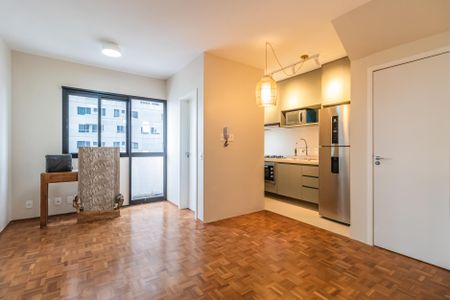 Sala de apartamento à venda com 2 quartos, 62m² em Alphaville Industrial, Barueri