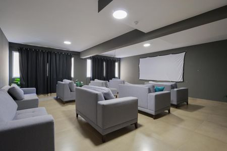 Apartamento à venda com 41m², 2 quartos e 1 vaga Apartamento à venda com 41m², 2 quartos e 1 vagaÁrea comum - Cinema