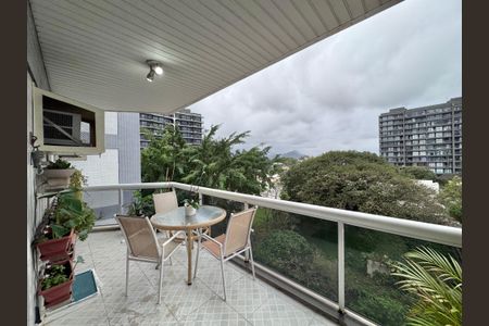 Varanda da Sala de apartamento à venda com 3 quartos, 100m² em Recreio dos Bandeirantes, Rio de Janeiro