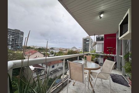Varanda da Sala de apartamento à venda com 3 quartos, 100m² em Recreio dos Bandeirantes, Rio de Janeiro