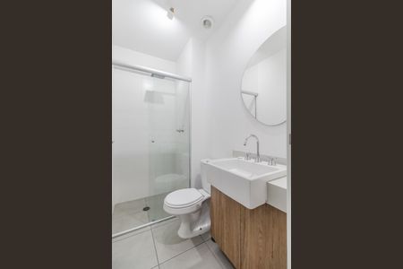 Studio para alugar com 27m², 1 quarto e sem vagaBanheiro