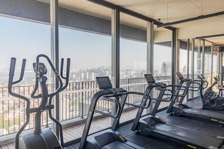 Studio para alugar com 27m², 1 quarto e sem vagaÁrea comum - Academia