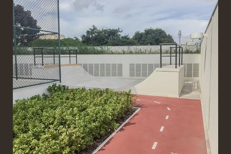 Apartamento à venda com 83m², 2 quartos e 2 vagasÁrea comum - Rampa de skate