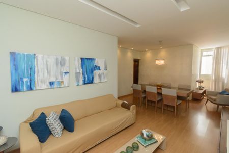 Sala de Estar de apartamento à venda com 3 quartos, 83m² em Novo Eldorado, Contagem