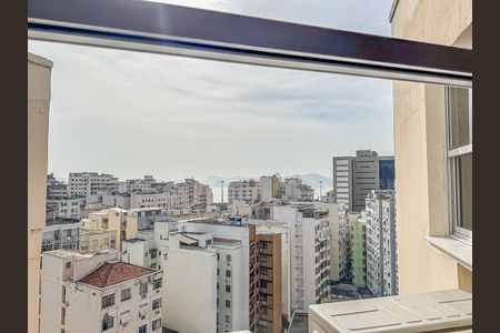 Vista da Sala de apartamento à venda com 2 quartos, 50m² em Catete, Rio de Janeiro