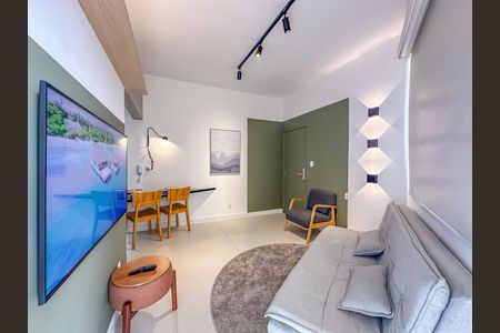 Sala de apartamento à venda com 2 quartos, 50m² em Catete, Rio de Janeiro