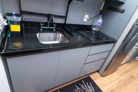 Studio à venda com 24m², 1 quarto e sem vagaCozinha