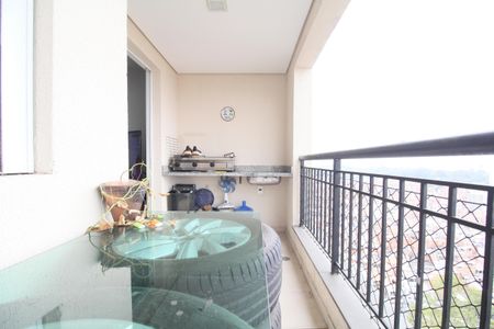Varanda da Sala de apartamento à venda com 3 quartos, 70m² em Jardim Parque Morumbi, São Paulo