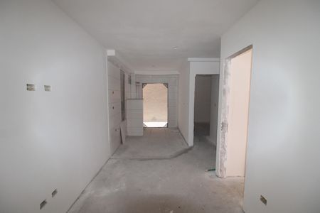 Sala/Cozinha de apartamento à venda com 2 quartos, 48m² em Vila Paulista, Guarulhos