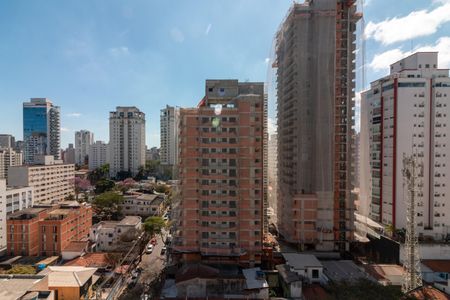 Vista da Sacada de kitnet/studio à venda com 1 quarto, 25m² em Vila Olímpia, São Paulo