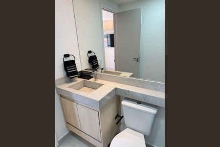 Studio para alugar com 26m², 1 quarto e sem vaga Studio para alugar com 26m², 1 quarto e sem vagaBanheiro