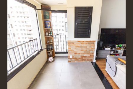 Varanda de apartamento à venda com 2 quartos, 50m² em Brás, São Paulo