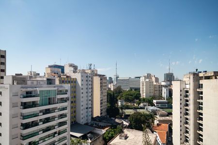 Vista da Sala de apartamento à venda com 2 quartos, 100m² em Bela Vista, São Paulo
