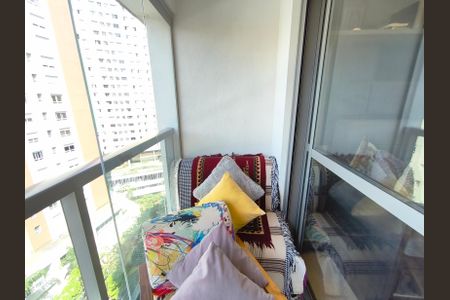 Studio à venda com 24m², 1 quarto e sem vaga Studio à venda com 24m², 1 quarto e sem vagaVaranda