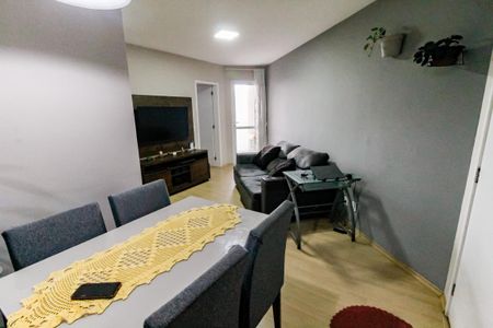 Sala de apartamento para alugar com 2 quartos, 52m² em Jardim Monte Alegre, Taboão da Serra