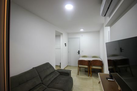 Sala de apartamento para alugar com 2 quartos, 50m² em Vila Barcelona, Sorocaba