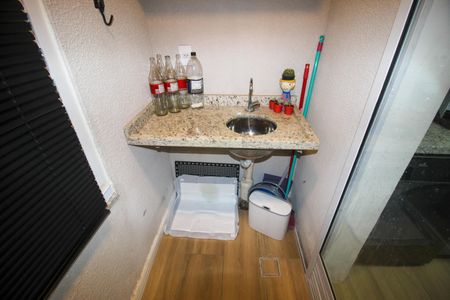 Varanda  de apartamento para alugar com 2 quartos, 50m² em Vila Barcelona, Sorocaba