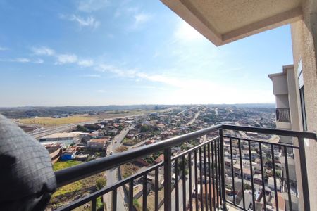 Varanda da Sala de apartamento para alugar com 2 quartos, 47m² em Cidade Satélite Íris, Campinas