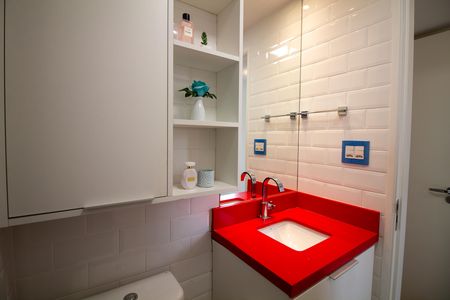 Apartamento para alugar com 64m², 2 quartos e 1 vagaBanheiro da Suíte