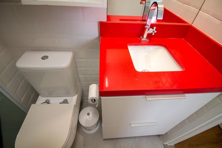 Apartamento para alugar com 64m², 2 quartos e 1 vagaBanheiro da Suíte