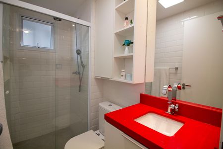 Apartamento para alugar com 64m², 2 quartos e 1 vagaBanheiro da Suíte